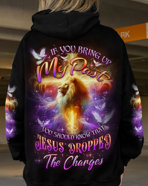 Jesus Dropped The Charges Lion Women's All Over Print Shirt - Yhlt1209242