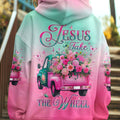 Jesus Take The Wheel Women's All Over Print Shirt - Yhlt1902252