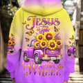 Jesus Take The Wheel Women's All Over Print Shirt - Yhlt2402253