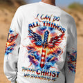 I Can Do All Things Cross Wings Men's All Over Print Shirt - Tltw3001243