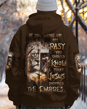 Jesus Dropped The Charges Lion Men's All Over Print Shirt  - Tltw0403254