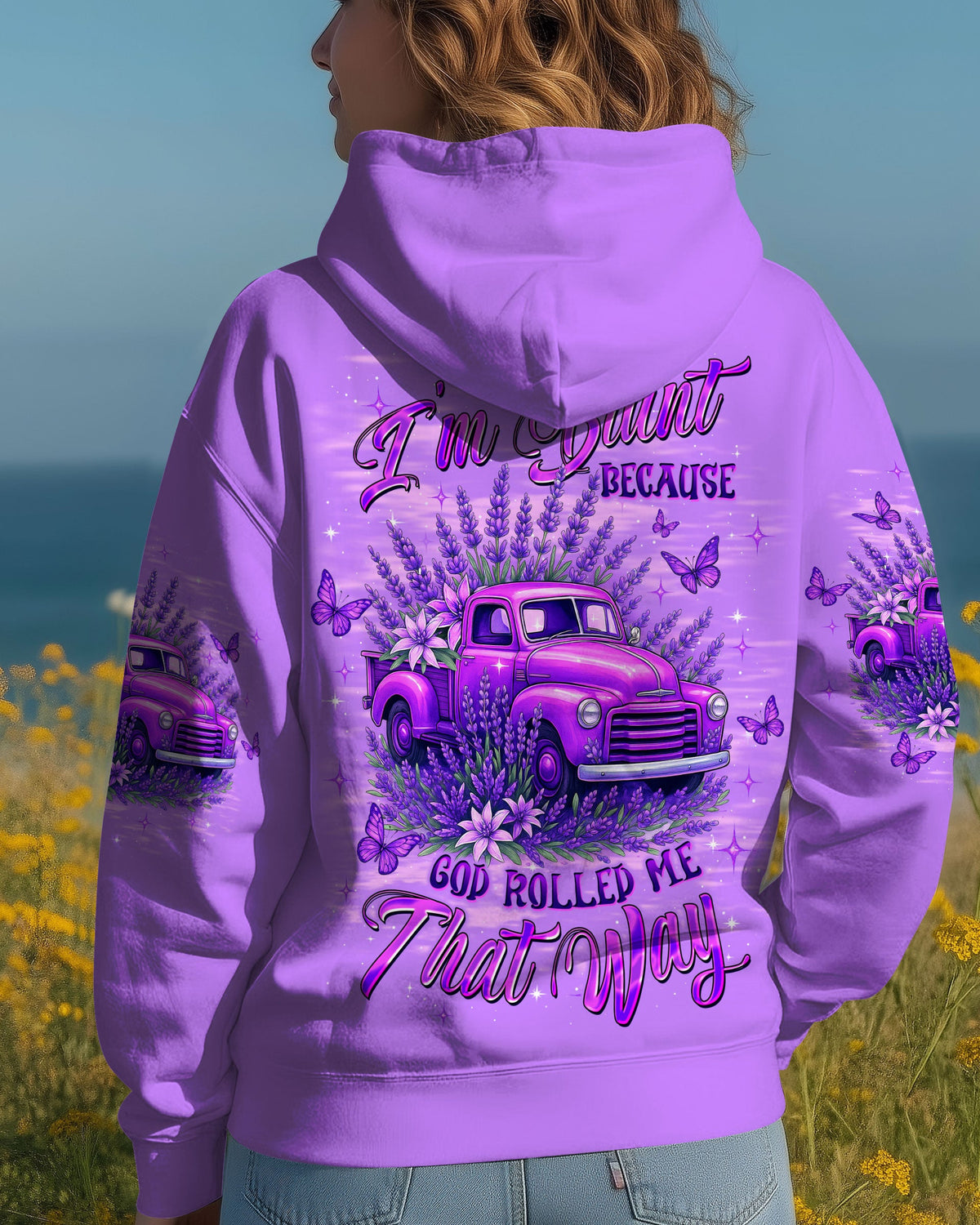 I'm Blunt Because God Rolled Me That Way Truck Women's All Over Print Shirt - Tltw0312252