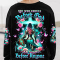 She Who Kneels Before God Warrior Rose Women's All Over Print Shirt - Tltw1112233