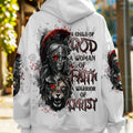 A Child Of God A Woman Of Faith Warrior Lion Women's All Over Print Shirt - Tltw0411244