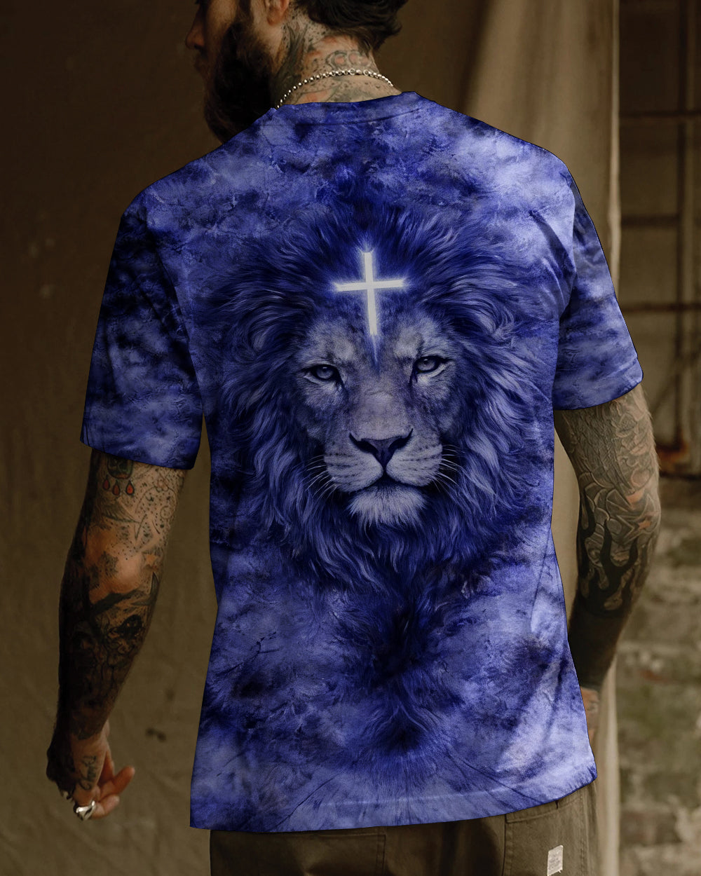 Radiant King Of Judah Lion Men's All Over Print Shirt - Yhhn2502262