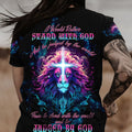 I Would Rather Stand With God Lion Women's All Over Print Shirt - Tltw1809233