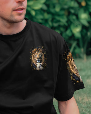 Let Your Faith Be Bigger Than Your Fear Lion Men's All Over Print Shirt - Tltr2908253