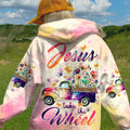 Jesus Take The Wheel Truck Floral Women's All Over Print Shirt - Tltw0212233
