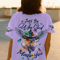 Just Be Who God Made You To Be Women's All Over Print Shirt - Tltw1407234