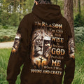 The Reason I’m Old And Wise Lion Men's All Over Print Shirt - Tltw0412251