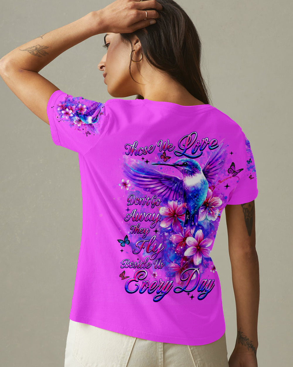 Those We Love Don’t Go Away Women's All Over Print Shirt - Tlhn1004263