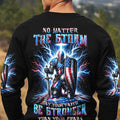 No Matter The Storm Warrior Men's All Over Print Shirt - Tltw1512233