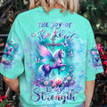 The Joy Of The Lord Horse Women's All Over Print Shirt - Tltw3110233