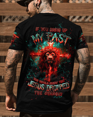 Jesus Dropped The Charges Lion Men's All Over Print Shirt - Tltw3008243