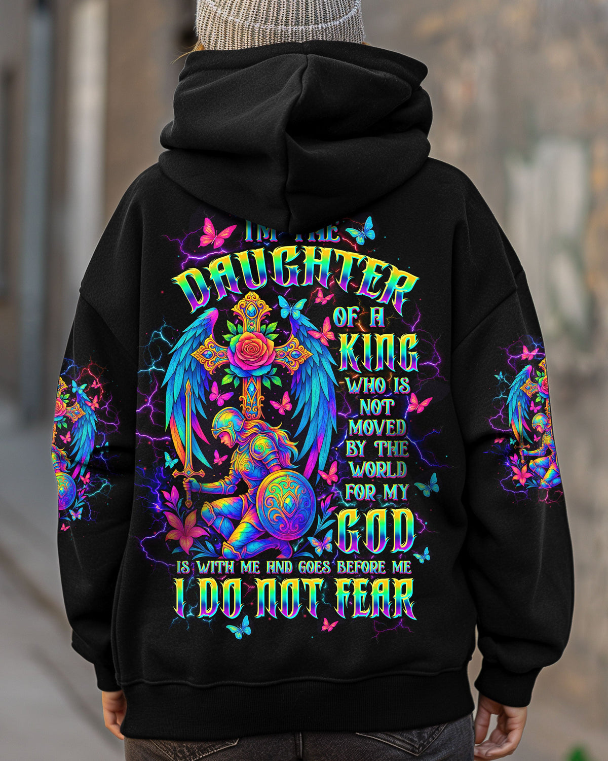 I'm The Daughter Of A King Warrior Women's All Over Print Shirt   - Tltw0707252