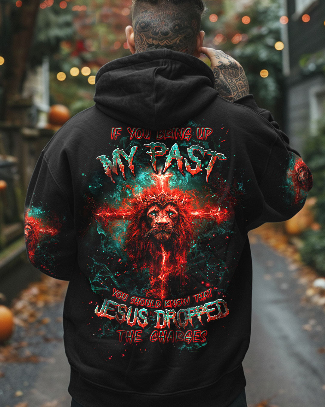 Jesus Dropped The Charges Lion Men's All Over Print Shirt - Tltw3008243