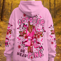 In October We Wear Pink Breast Cancer Awareness Women's All Over Print Shirt   - Tltr1108253
