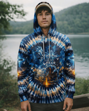 Faith Over Fear Swirl  Men's All Over Print Shirt  - Tltw0902263