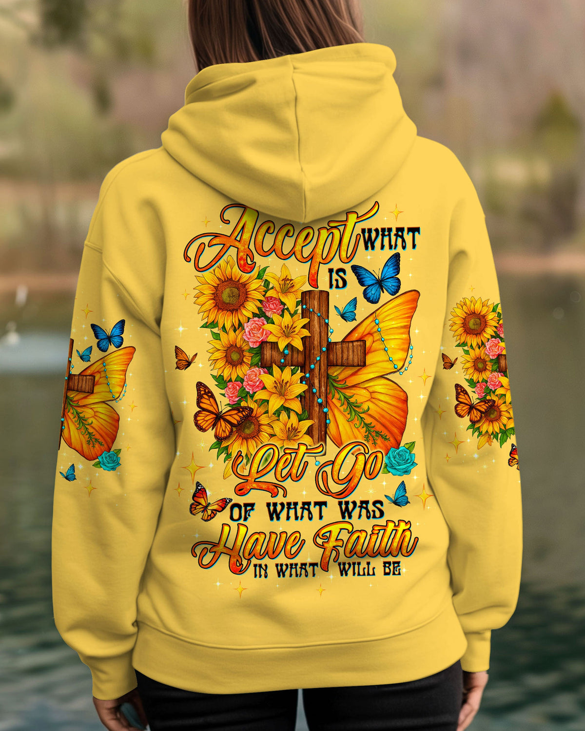 Have Faith In What Will Be Butterfly Women's All Over Print Shirt - Tltw0409252