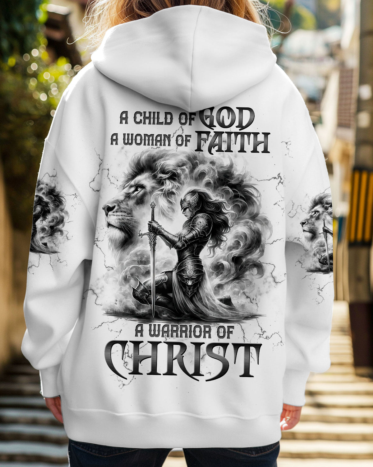 A Child Of God A Woman Of Faith Women's All Over Print Shirt  - Tltw0212245