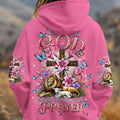 I Believe In God Lion Lamb Women's All Over Print Shirt  - Tltw2301254