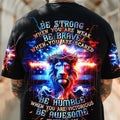 Be Strong When You Are Weak Lion Men's All Over Print Shirt - Tltw1105245