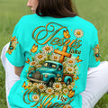 Jesus Take The Wheel Women's All Over Print Shirt - Tltr2309252