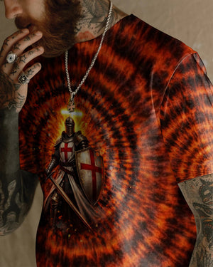 A Warrior Of Christ Men's All Over Print Shirt - Yhhn2602261