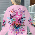 Runs On Jesus And Horses Women's All Over Print - Tltw1812233