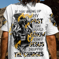 Jesus Dropped The Charges Lion Men's All Over Print Shirt - Tltw2608244