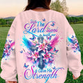 Lord Stood With Me Cross Wings Lilies Women's All Over Print Shirt - Tltw0202244