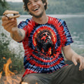 Jesus Halo Of Faith Swirl Men's All Over Print Shirt  -   Tltw1203263