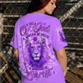 A Child Of God A Woman Of Faith Lion Women's All Over Print Shirt   - Tltw2701263