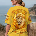 Daughter Of The One True King Lion Women's All Over Print Shirt   - Tltw2801263