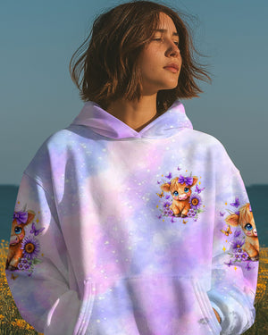 God Says You Are Cow Women's All Over Print Shirt   - Tltw3007253