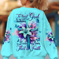 Trust Him In The Dark That Is Faith Women's All Over Print Shirt - Tltw0609234