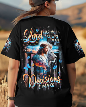 Lord Help Me To Be Wise Women's All Over Print Shirt - Tltw2406254