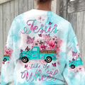 Jesus Take The Wheel Women's All Over Print Shirt - Tltw1711234