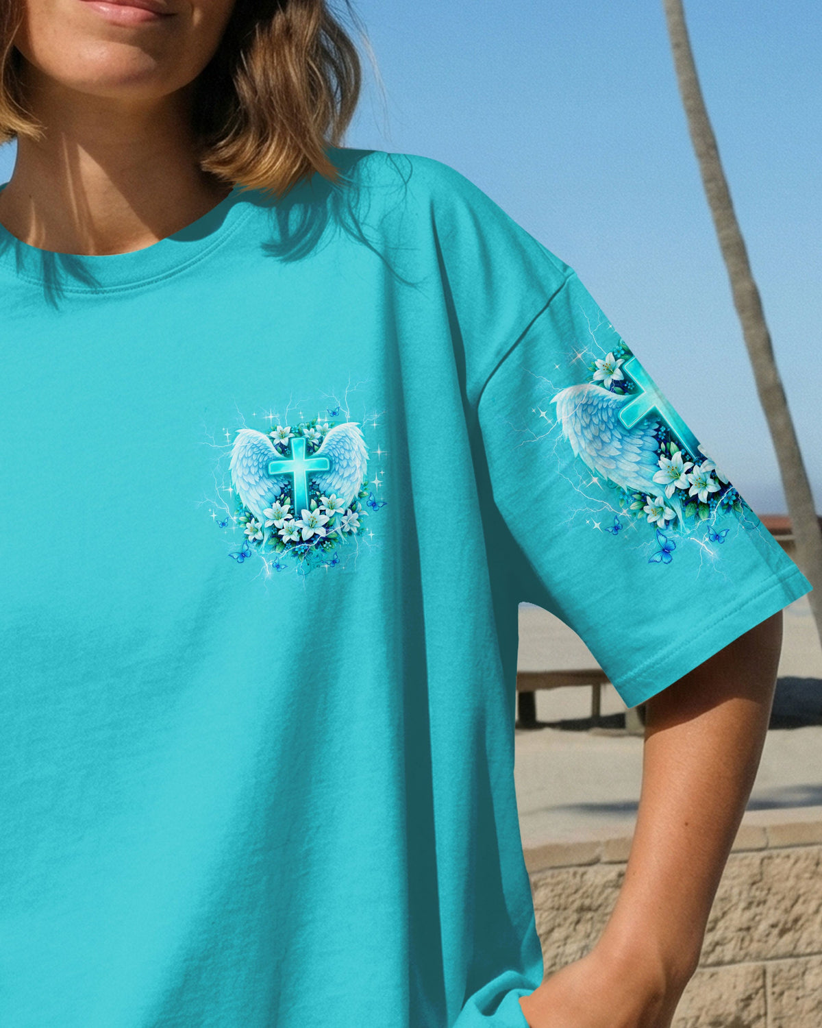 When God Steps In Miracles Happen Women's All Over Print Shirt - Tltw1302263