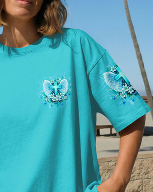 When God Steps In Miracles Happen Women's All Over Print Shirt - Tltw1302263