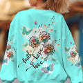 Faith Hope Love Women's All Over Print Shirt - Tltw1409235