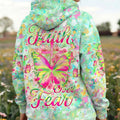 Faith Over Fear Women's All Over Print Shirt - Yhlt0801262