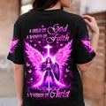 A Child Of God A Woman Of Faith Women's All Over Print Shirt - Yhlt2301262