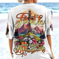 Faith Can Move Mountains Women's All Over Print Shirt - Tytm2606234