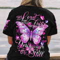 The Lord Will Fight For You Butterfly Women's All Over Print Shirt - Tytm2909233