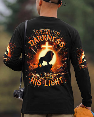 Even In The Darkness Lion Men's All Over Print Shirt -Yhln3001262