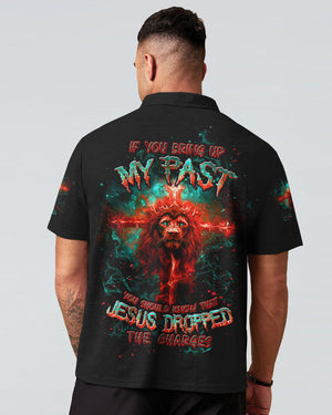 Jesus Dropped The Charges Lion Men's All Over Print Shirt - Tltw3008243