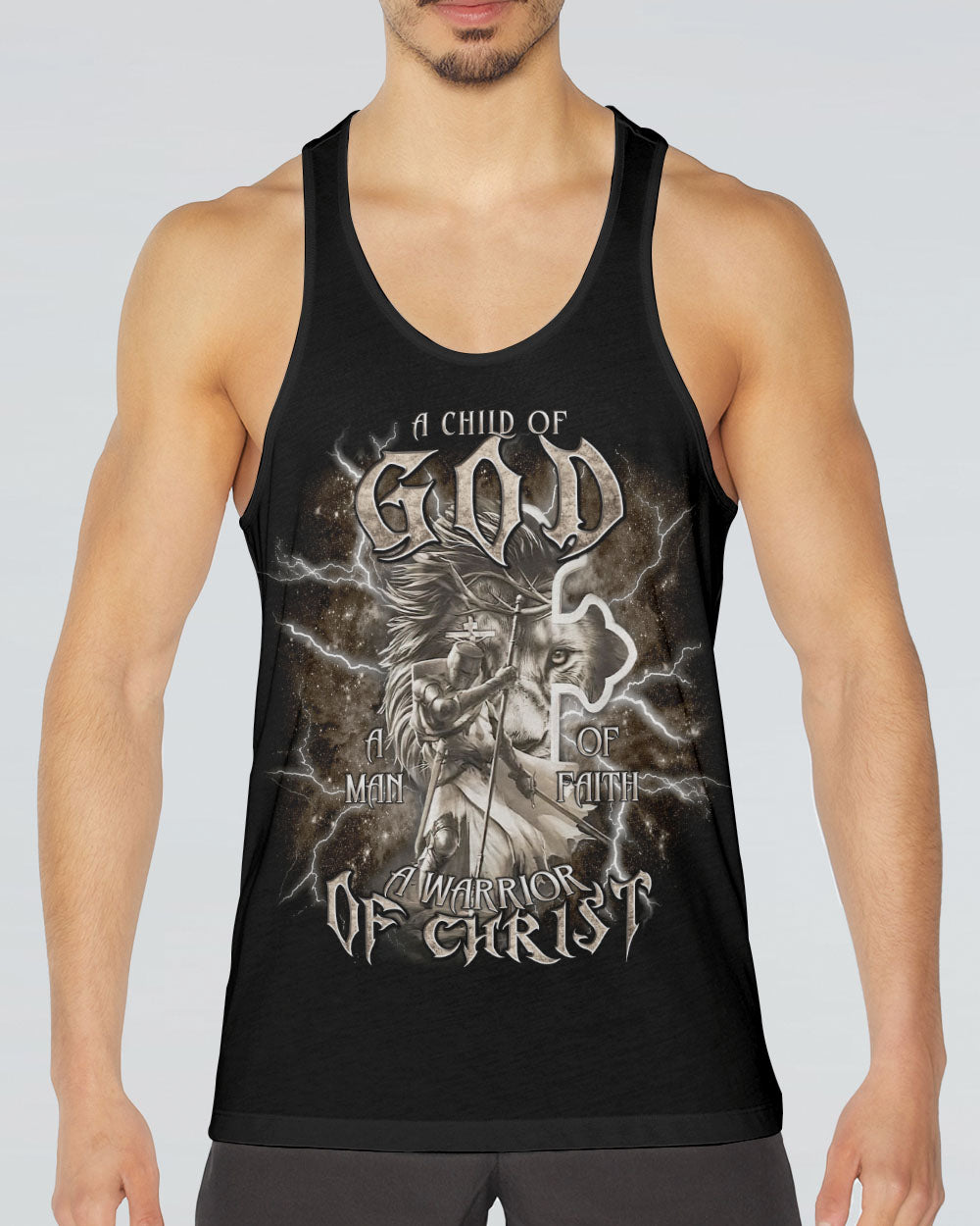 A Warrior Of Christ Men's All Over Print Shirt - Tlnt1908242