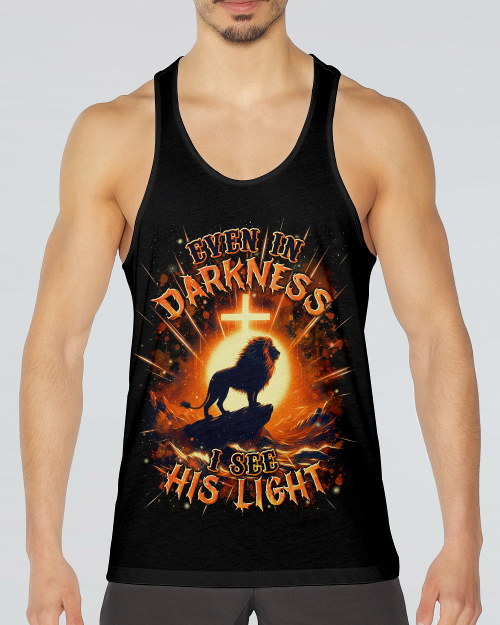 Even In The Darkness Lion Men's All Over Print Shirt -Yhln3001262