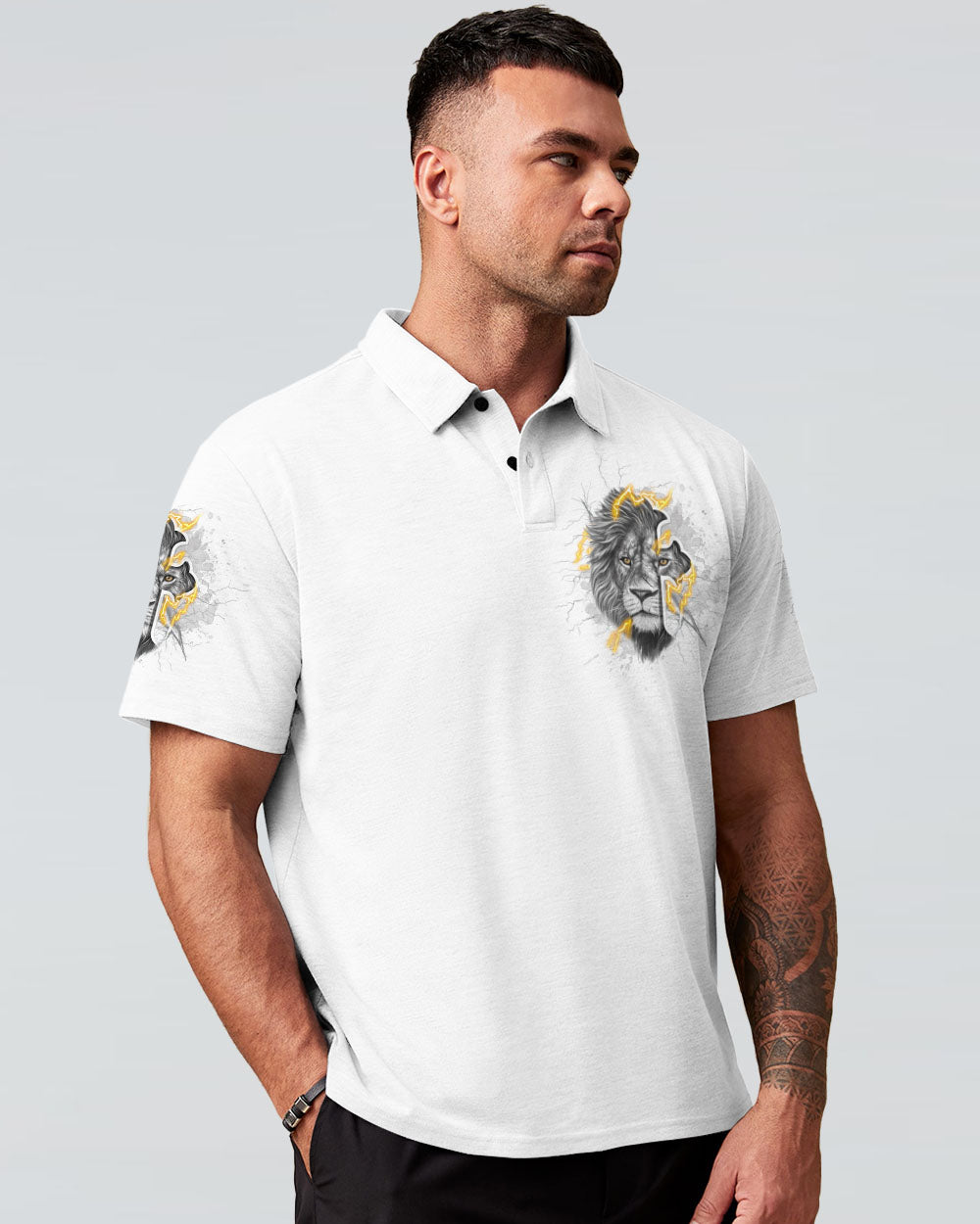 Jesus Dropped The Charges Lion Men's All Over Print Shirt - Tltw1009243